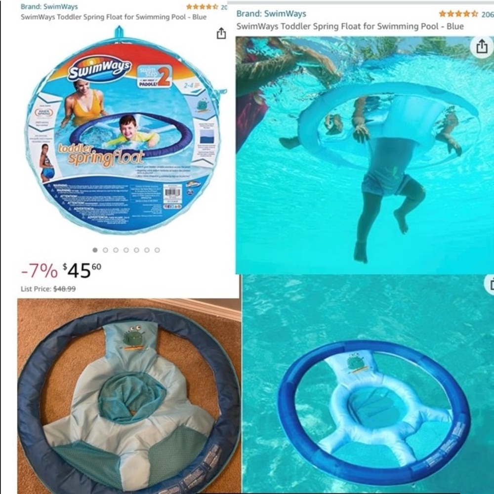 Baby/toddler swim ring, float